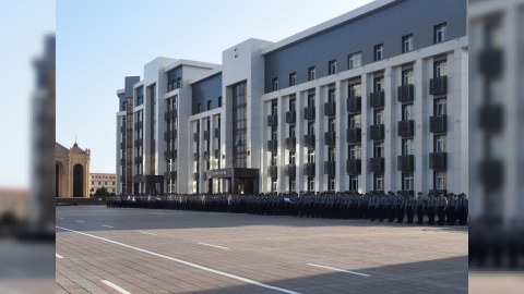 Polis Akademiyasında yeni tədris korpusları inşa edilib