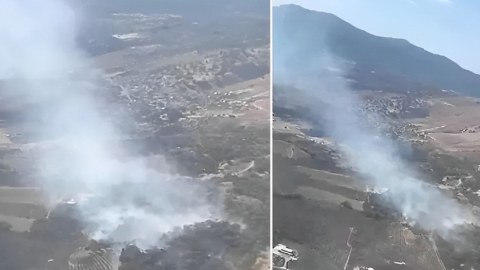Türkiyədə meşə yanır - Helikopter və təyyarələr cəlb olundu