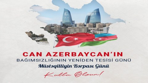 Türkiyə XİN-dən Müstəqilliyin Bərpası Günü haqda paylaşım
