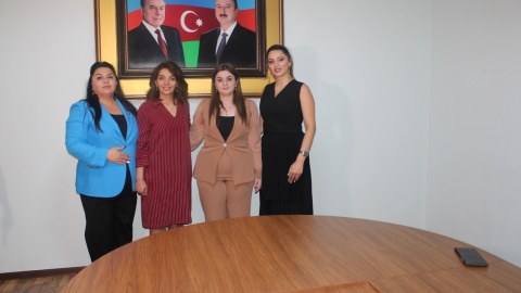 Layihə iştirakçıları Naxçıvan ombudsmanı ilə görüşdülər - FOTO