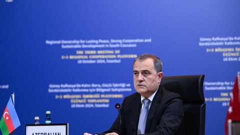 Nazir İstanbulda Zəngəzur dəhlizindən DANIŞDI