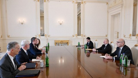 İlham Əliyev Baydenin xüsusi köməkçisini qəbul edib - FOTO