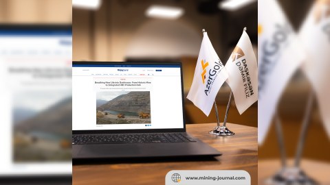 &ldquo;Mining Journal&rdquo; &ldquo;Daşkəsən dəmir filizi&rdquo; layihəsindən yazıb