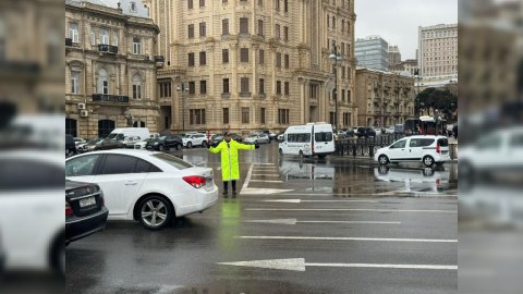 Bakıya əlavə polis naryadları ayrıldı - FOTO