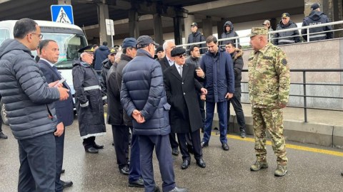 Nazir su basmış ərzilərdə - FOTO