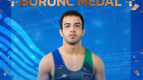 Güləşçimiz Avropada medal qazandı