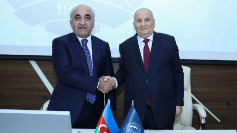 UNEC-də Səadət Qəndilova və Arif Şəkərəliyevin yubiley tədbiri keçirilib
