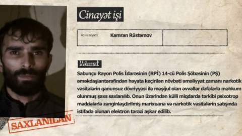 Sabunçuda narkokuryer saxlanıldı - VİDEO