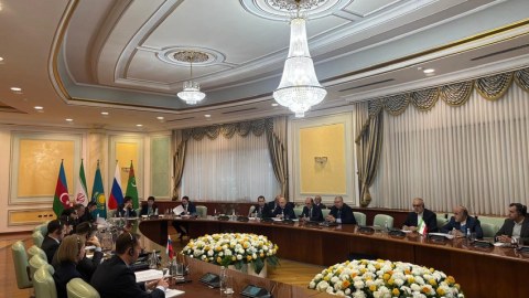 Xəzər dənizi ilə bağlı müzakirələr aparıldı