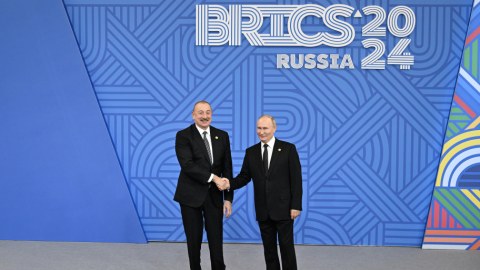 Prezident Kazanda rəsmi ziyafətdə 