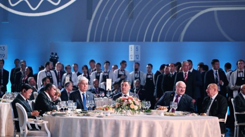 Kazanda liderlərə verilən ziyafətin MENYUSU