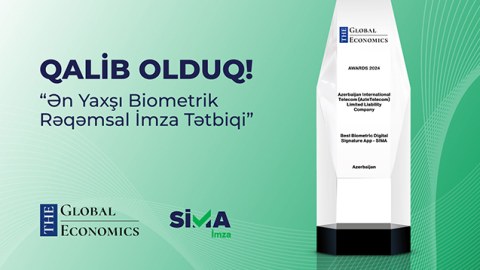 &ldquo;SİMA İmza&rdquo; beynəlxalq mükafata layiq görüldü