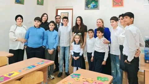 Leyla Əliyeva xüsusi internat məktəbində