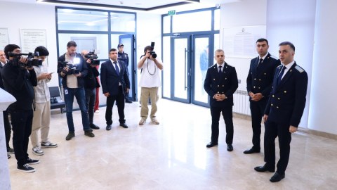 Nərimanov rayon prokurorluğunda “Açıq qapı günü” - FOTO