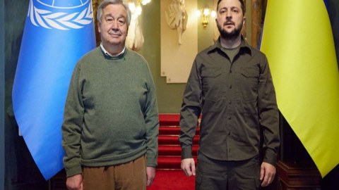 Zelenski Quterreşin Kiyevə səfər istəyini qəbul etmədi