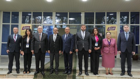 Əhliman Əmiraslanov Özbəkistanda görüş keçirdi - FOTO