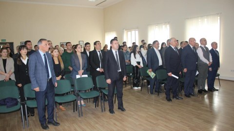 “COP-29: İqlim dəyişiklikləri və su ehtiyatlarının inteqrasiyalı idarəedilməsi” 