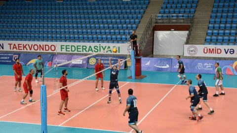 Voleybol çempionatına yekun vuruldu - FOTOLAR