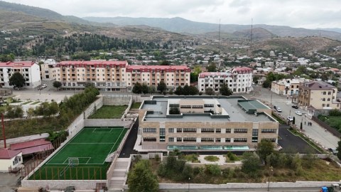 Xankəndidəki&nbsp;Mədəniyyət mərkəzi bərpa edilir