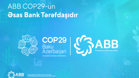 ABB COP29-un əsas bank tərəfdaşıdır!