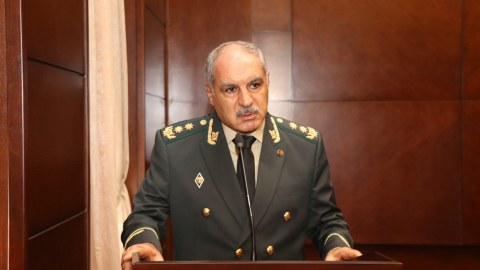 Xanlar Vəliyev Hərbi Prokurorluqda əməliyyat müşavirəsi keçirdi
