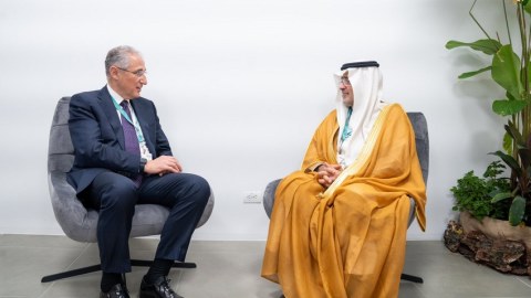 COP29-un prezidenti Əli Qurbanla su təhlükəsizliyini müzakirə etdi