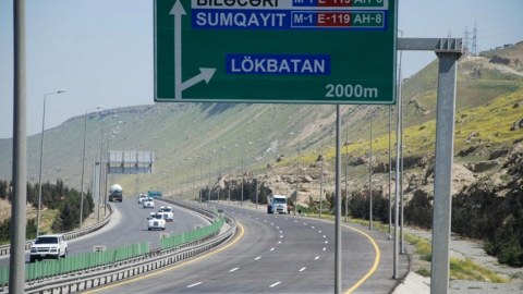 Qaya parçalarına görə dairəvi yol BAĞLANDI