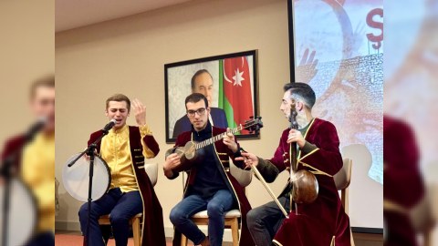 Gəncə Dövlət Universitetin tələbələri "POLİQON”un düşərgəsində