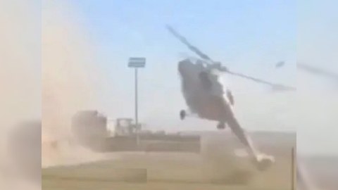 SEPAH-ın helikopteri qəzaya uğrayıb