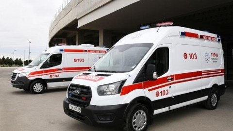 Azərbaycana 80 yeni təcili tibbi yardım maşını gətirilib