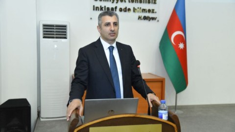 BMU-da Gənclər Fondunun yeni müsabiqəsinin təqdimatı keçirilib - FOTOLAR