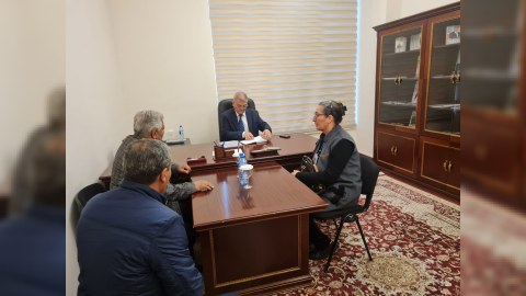 Komitə sədri qəbul keçirdi - FOTO