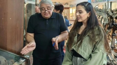Leyla Əliyeva Təbiət Tarix Muzeyində