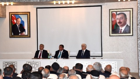 İmişlidə Ağsaqqallar Şurası hesabat verib