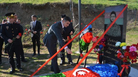 Şəhid Sadiq Rəhimovun xatirəsi anılıb - FOTO