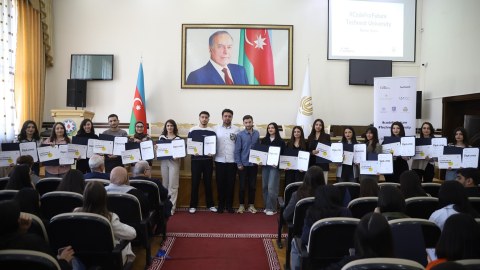 Gəncə Dövlət Universitetində “Məzun günü” keçirilib - FOTO