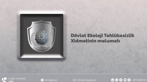 Ekoloji Təhlükəsizlik Xidməti gücləndirilmiş iş rejiminə keçdi