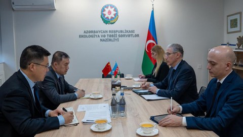 Muxtar Babayev Dinq Tao ilə görüşdü