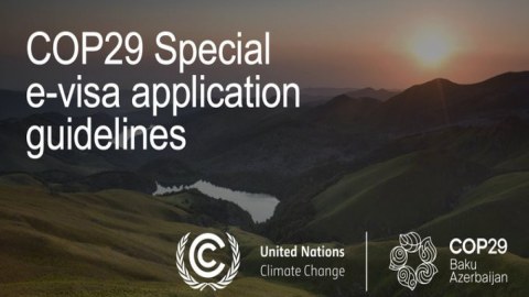 COP29-da iştirak edənlər üçün pulsuz viza TƏTBİQ EDİLDİ