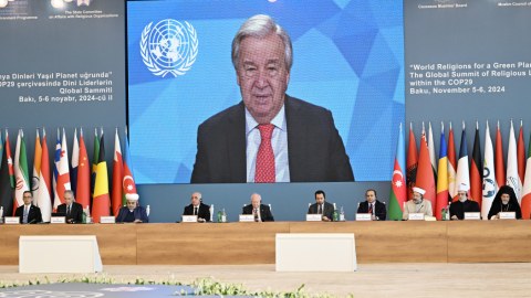 Bütün ölkələrin dəyişən planetə uyğunlaşması üçün ədalət vacibdir - Quterreş
