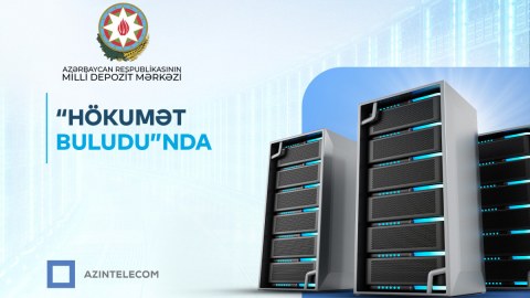 Milli Depozit Mərkəzi "Hökumət buludu"na köçürüldü