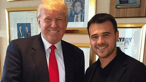 Donald Tramp Emin Ağalarovun klipində çəkilib - VİDEO