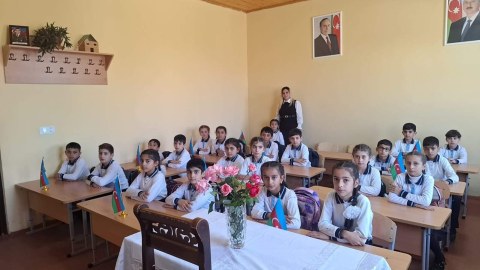 Şəhidin adı övladlarının oxuduğu məktəbin sinfinə verildi - FOTO
