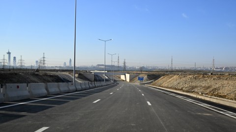 Böyükşor-Pirşağı yolundan FOTOLAR