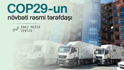 Bakı Media Mərkəzi&nbsp;COP29-un rəsmi yayım şirkəti oldu