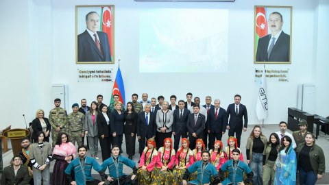 BMU-da Zəfər Günü təntənəli qeyd olunub - FOTO