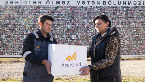 Daşkəsəndə Vətən müharibəsi şəhidlərinin ailələri və qazilər ziyarət edilib