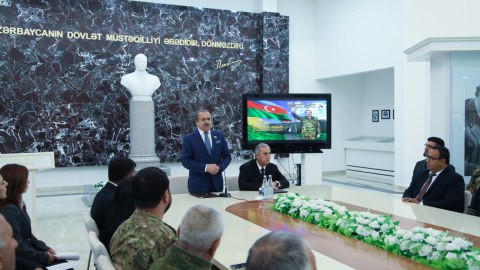 Hacıqabulda&nbsp; &ldquo;8 Noyabr - Zəfər Günü&rdquo; ilə əlaqədar ümumrayon tədbiri keçirilib