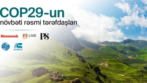 COP29-un rəsmi media TƏRƏFDAŞLARI