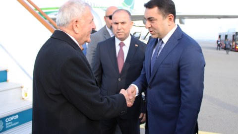 İraq Prezidenti Azərbaycanda səfərdədir